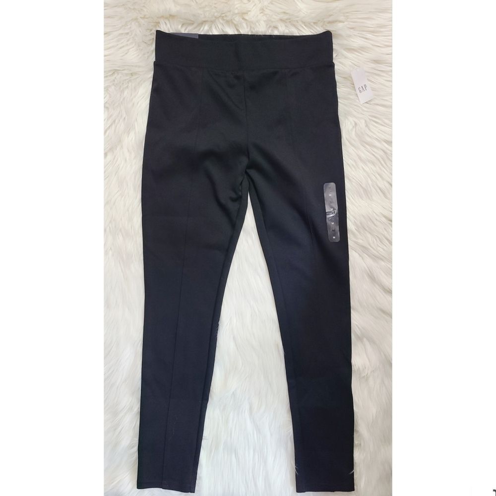 NWT|GAP Mid-Rise Black Skinny Leggings, MEDIUM
